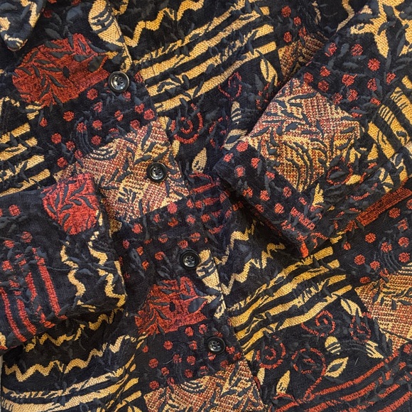 TanJay Boho Textured Patterned Jacket - Picture 7 of 10